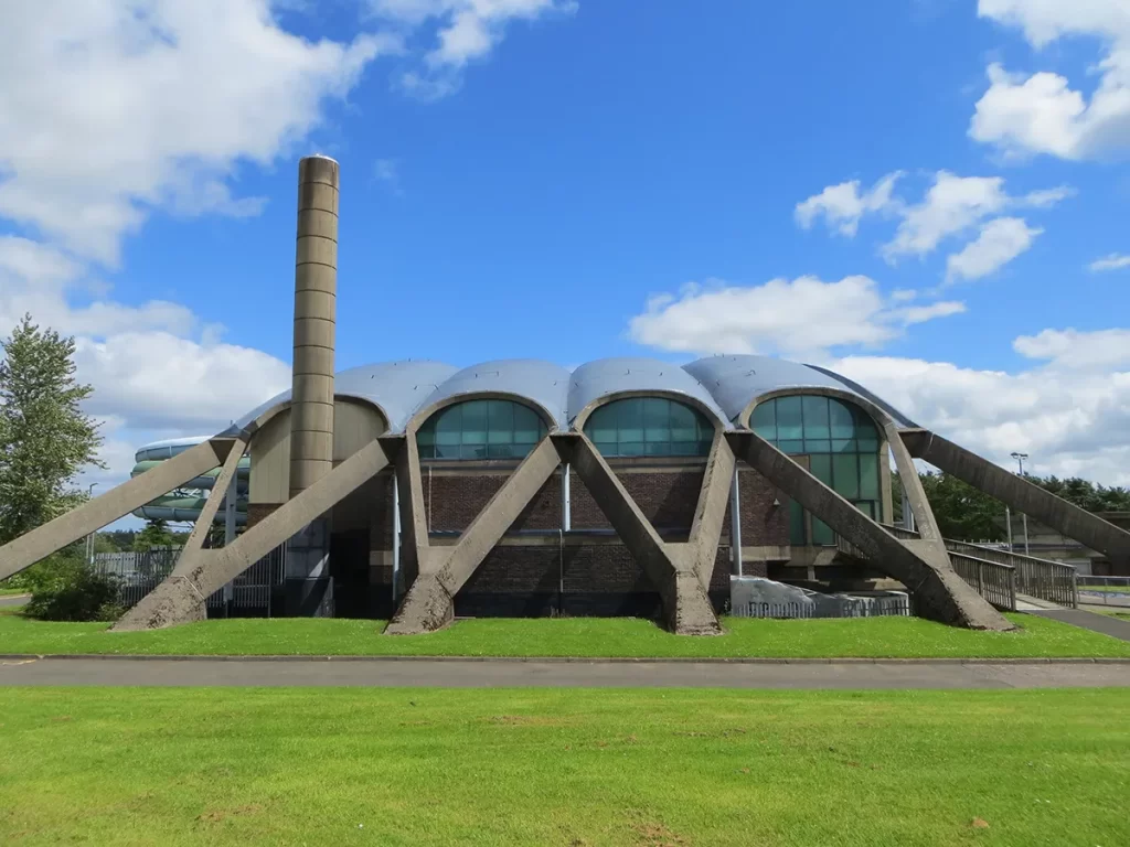 Swimming pool in East Kilbride, highlighting local amenities near gas engineer jobs East Kilbride.